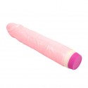 Realistyczny elastyczny różowy wibrator 