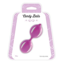 Kulki orgazmowe CANDY BALLS - różowe