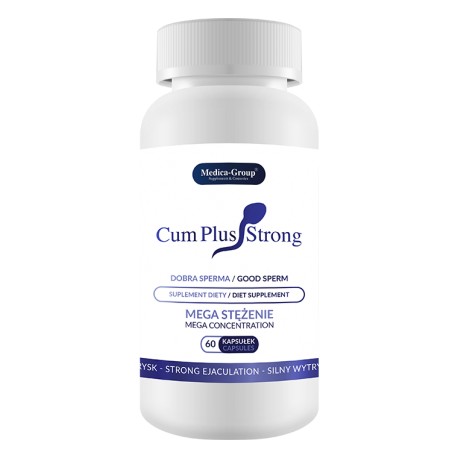 Cum Plus Strong 60 kapsułek na dobrą spermę i silny wytrysk 