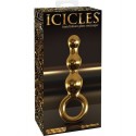 Icicles Gold Edition G10 szklana wtyczka analna 