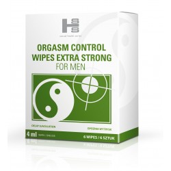 Orgasm Control Wipes - chusteczki na opóźnienie wytrysku 
