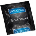 Przezerwatywa czarna Pasante Black Velvet - 1 szt.